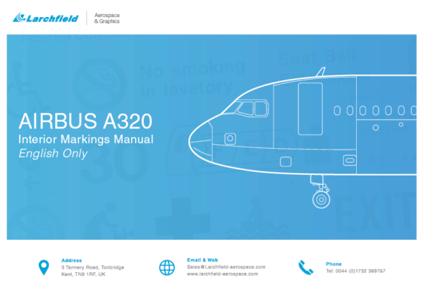 Airbus A320 Interior Placard Kit