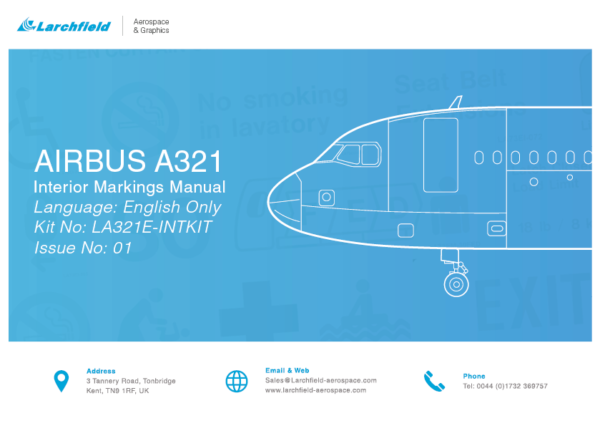 Airbus A321 Interior Placards