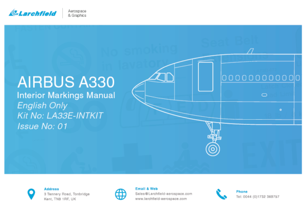 Airbus A330 Interior Placard Kit